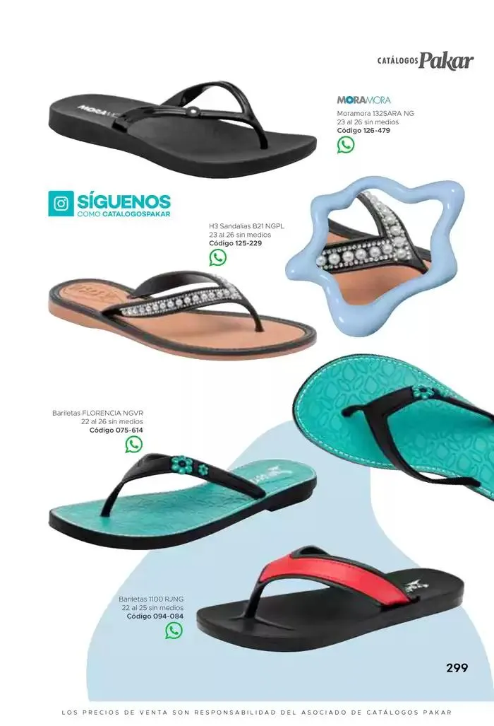 Catálogo de Pakar Sandalia 31 de enero al 31 de mayo 2025 - Pagina 299