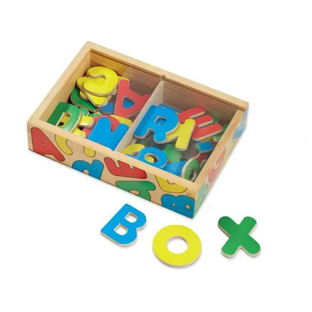 Letras Magnéticas Melissa & Doug Bandai 52 Pzas