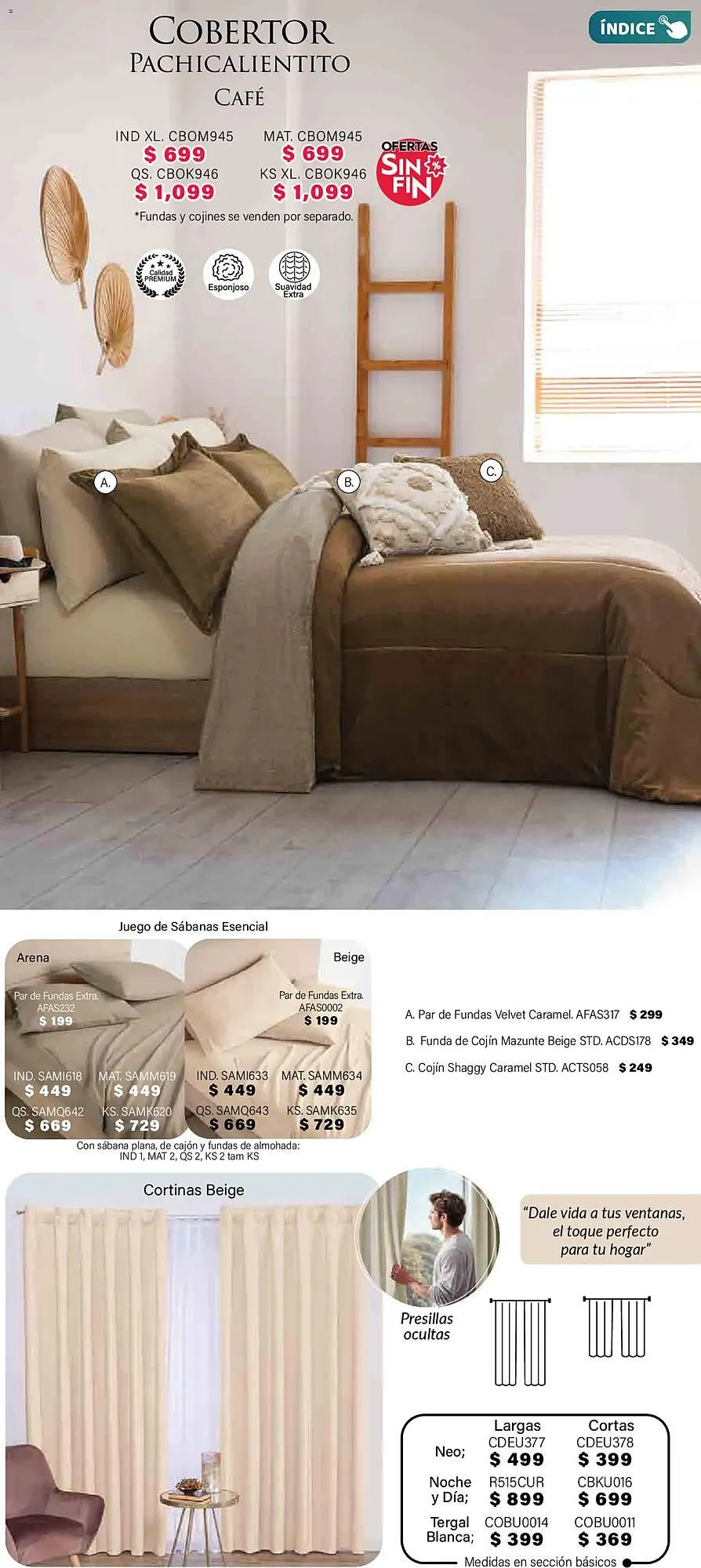 Catálogo de Catálogo Colchas Concord 1 de noviembre al 1 de febrero 2026 - Pagina 281