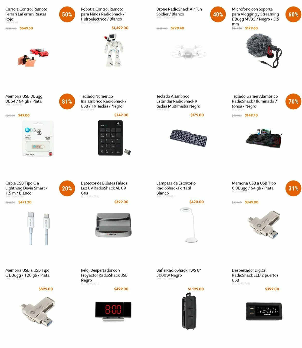 Catálogo de Radio Shack Oferta actual 6 de agosto al 21 de agosto 2025 - Pagina 3