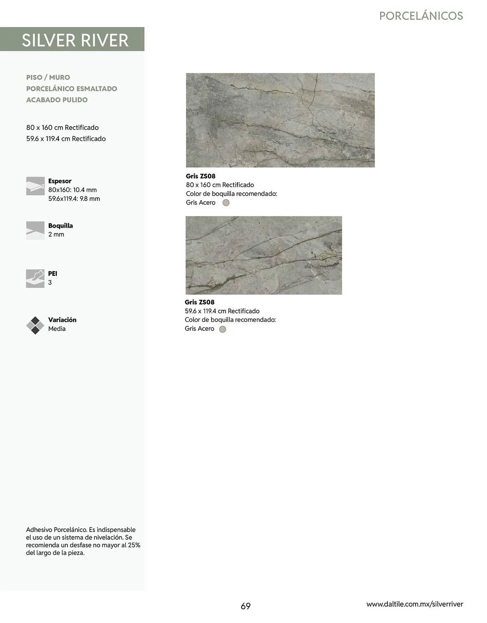 Catálogo de Catálogo Daltile 13 de enero al 31 de diciembre 2026 - Pagina 69