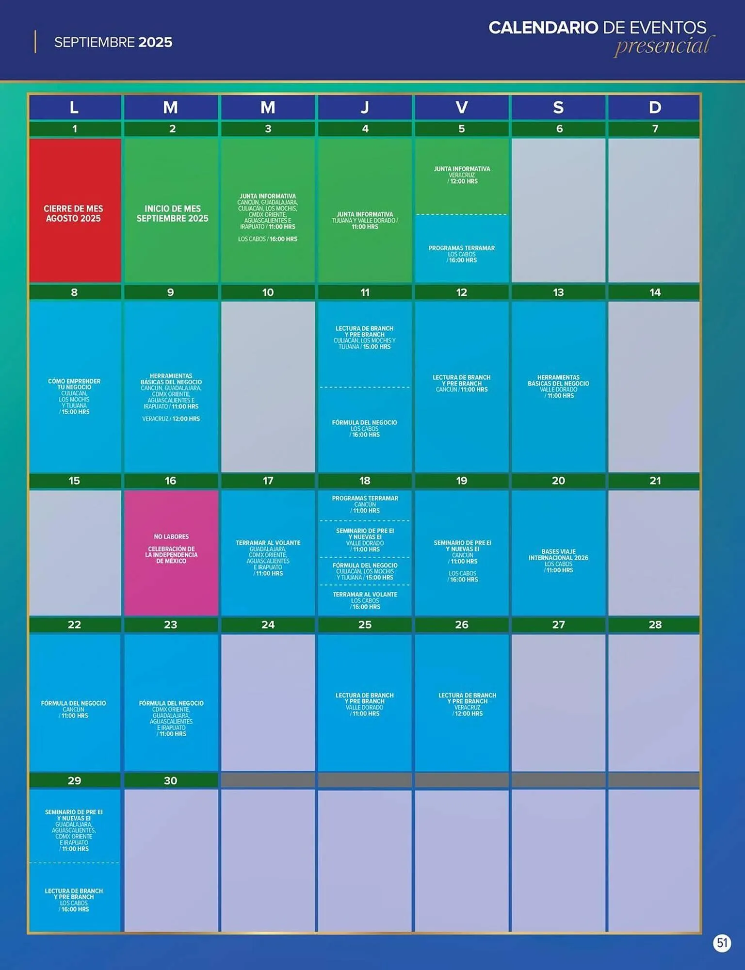Catálogo de Catálogo Terramar Brands 5 de septiembre al 30 de septiembre 2025 - Pagina 51