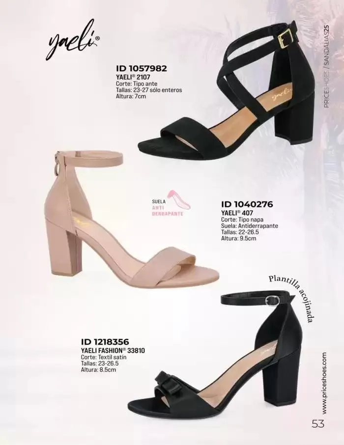 Catálogo de SANDALIAS | FIESTA Y VESTIR | 2025 | 1E 11 de marzo al 31 de agosto 2025 - Pagina 53