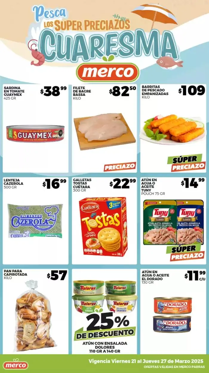 Catálogo de Pesca los Super Preciazos Cuaresma 21 de marzo al 27 de marzo 2025 - Pagina 2