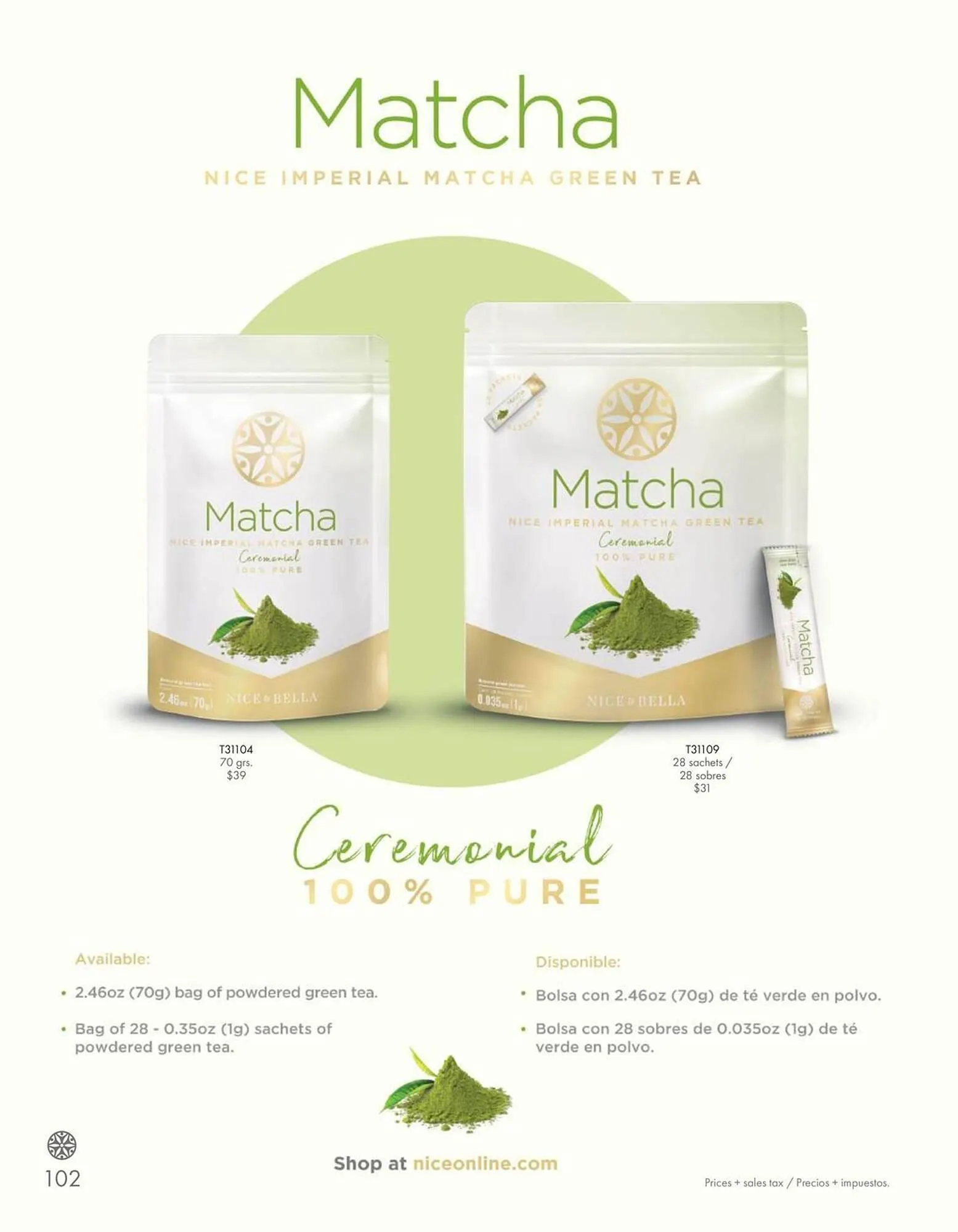 Catálogo de Catálogo Nice 17 de febrero al 31 de agosto 2026 - Pagina 104