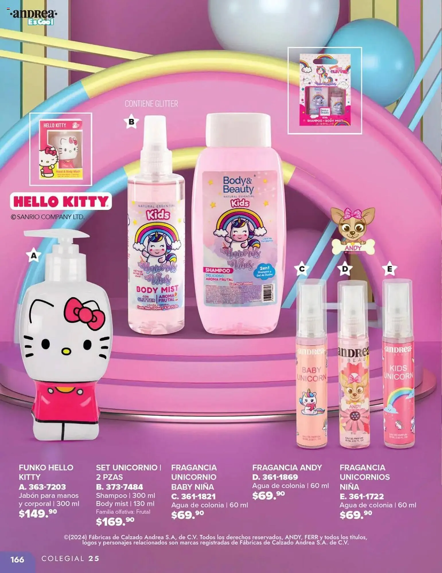 Catálogo de Catálogo Andrea 25 de mayo al 5 de octubre 2025 - Pagina 166