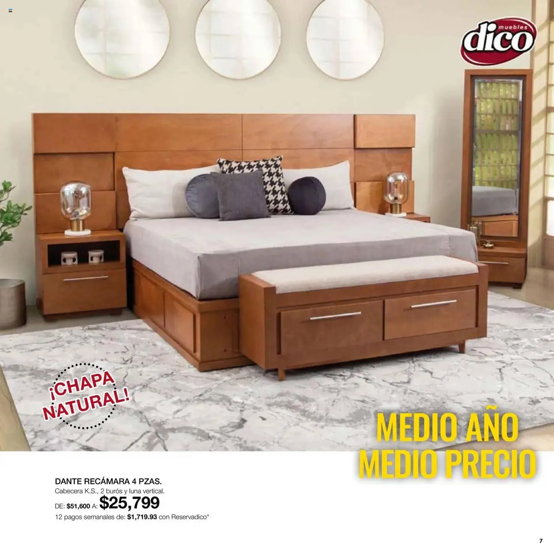 Catálogo de Catálogo Muebles Dico 1 de agosto al 1 de septiembre 2025 - Pagina 7