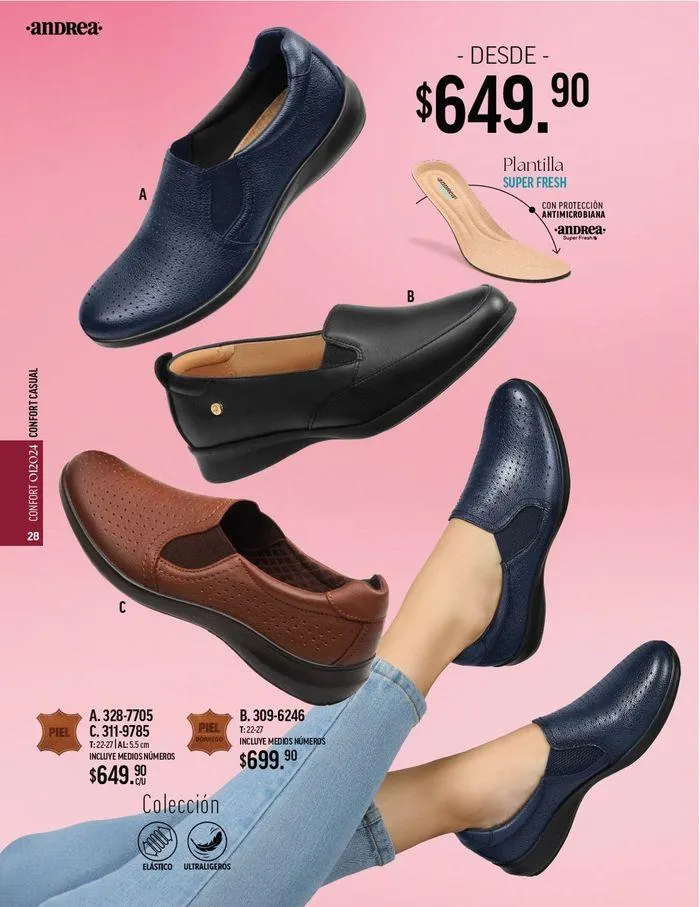 Catálogo de ANDREA - CALZADO CONFORT 26 de agosto al 25 de enero 2025 - Pagina 22