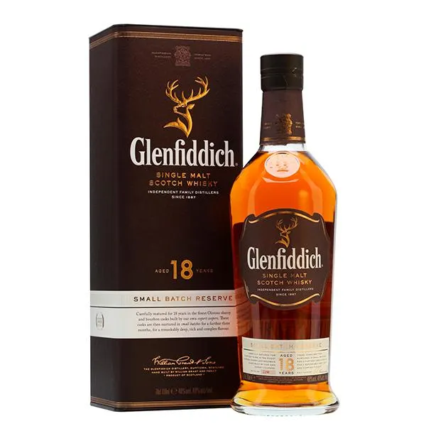 Whisky Glenfiddich 18 Año 750 ml