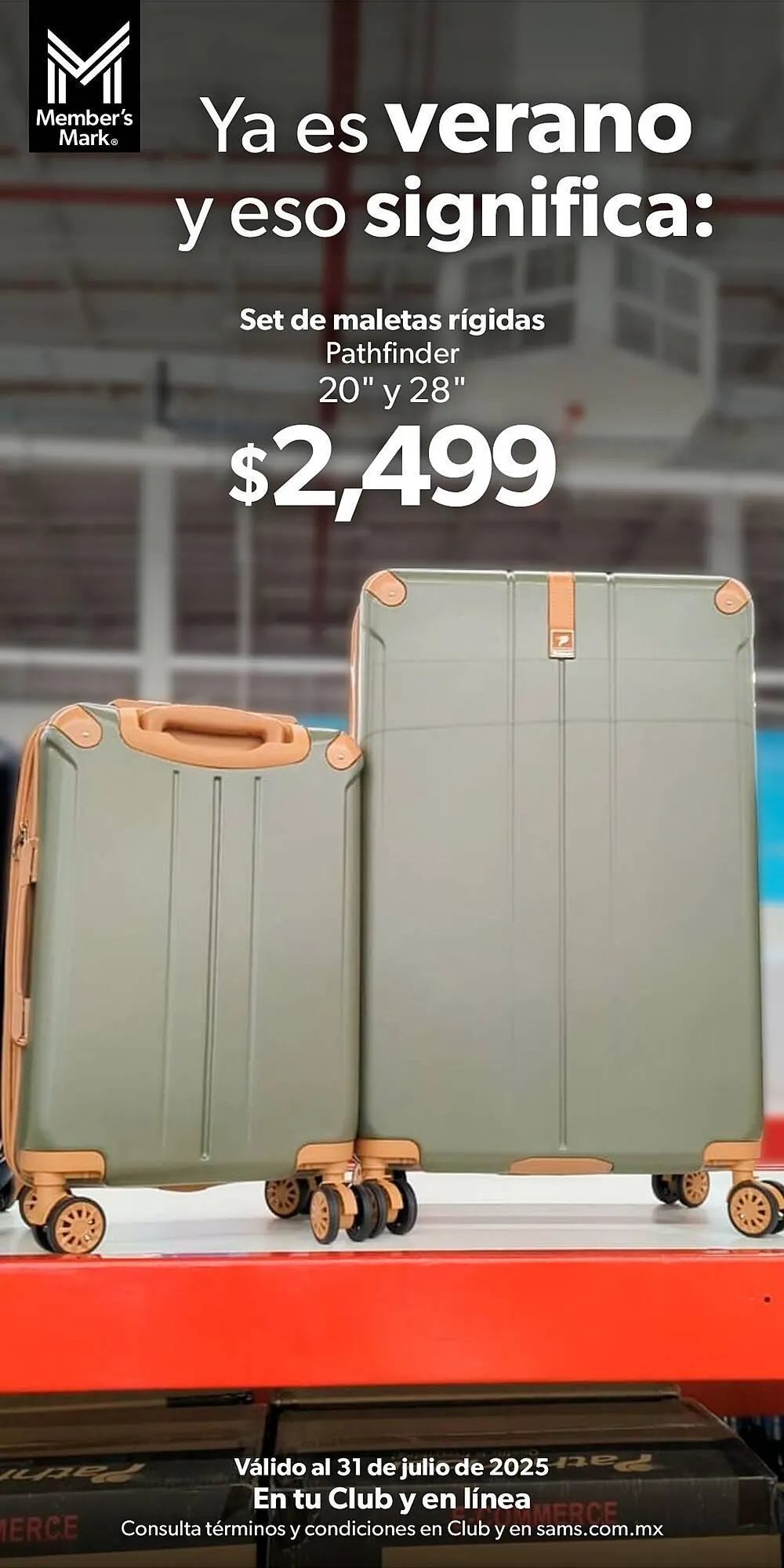 Catálogo de Catálogo Sam's Club 4 de julio al 31 de julio 2025 - Pagina 1