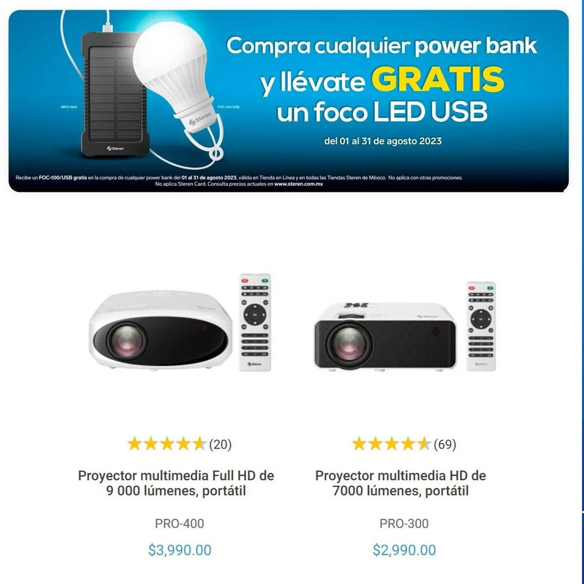 Catálogo de Catálogo Steren 10 de agosto al 24 de agosto 2023 - Pagina 11