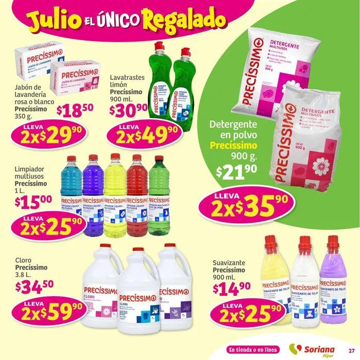 Catálogo de Julio Regalado Híper 27 de junio al 3 de julio 2024 - Pagina 27
