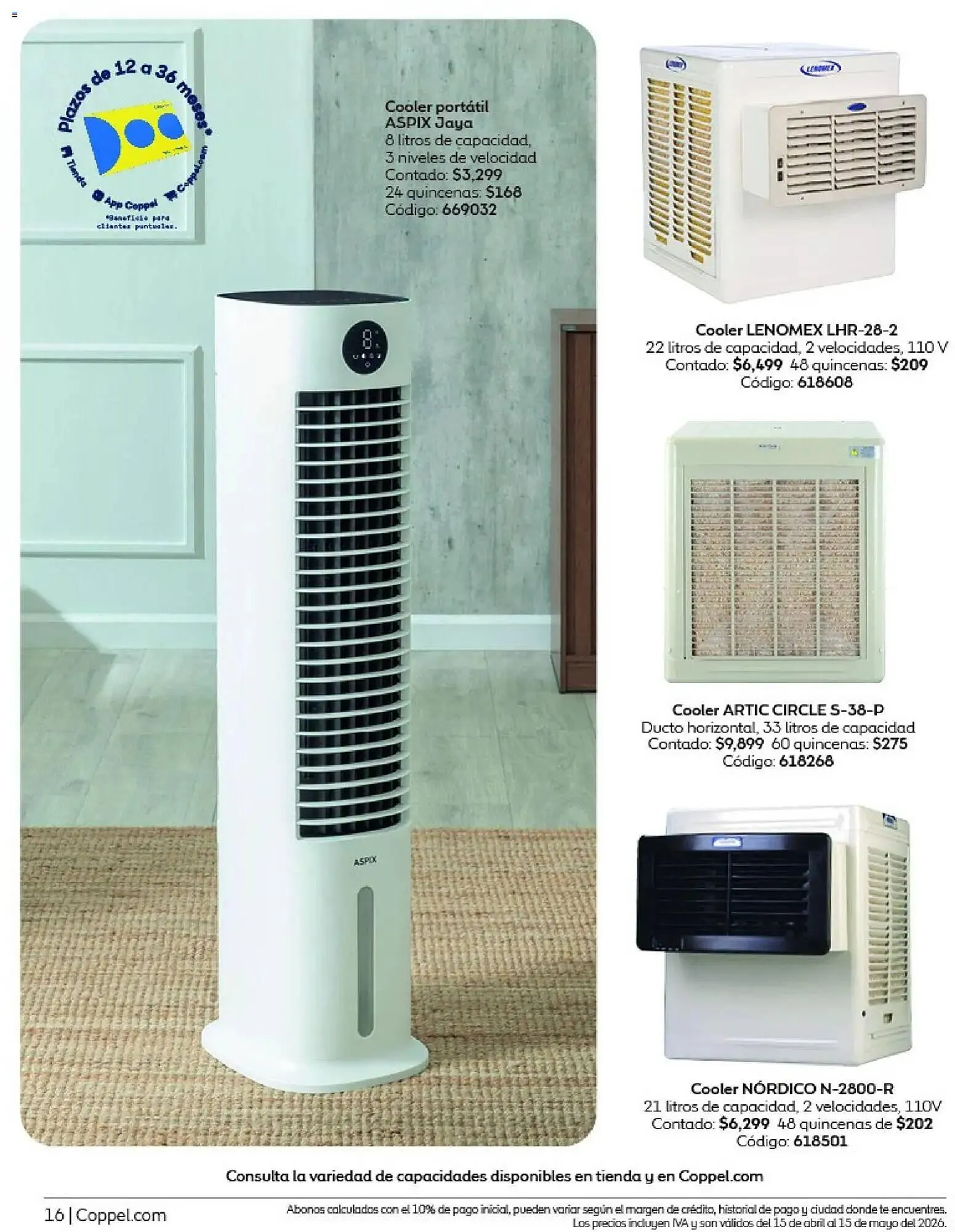 Catálogo de Catálogo Coppel 15 de abril al 16 de mayo 2026 - Pagina 16