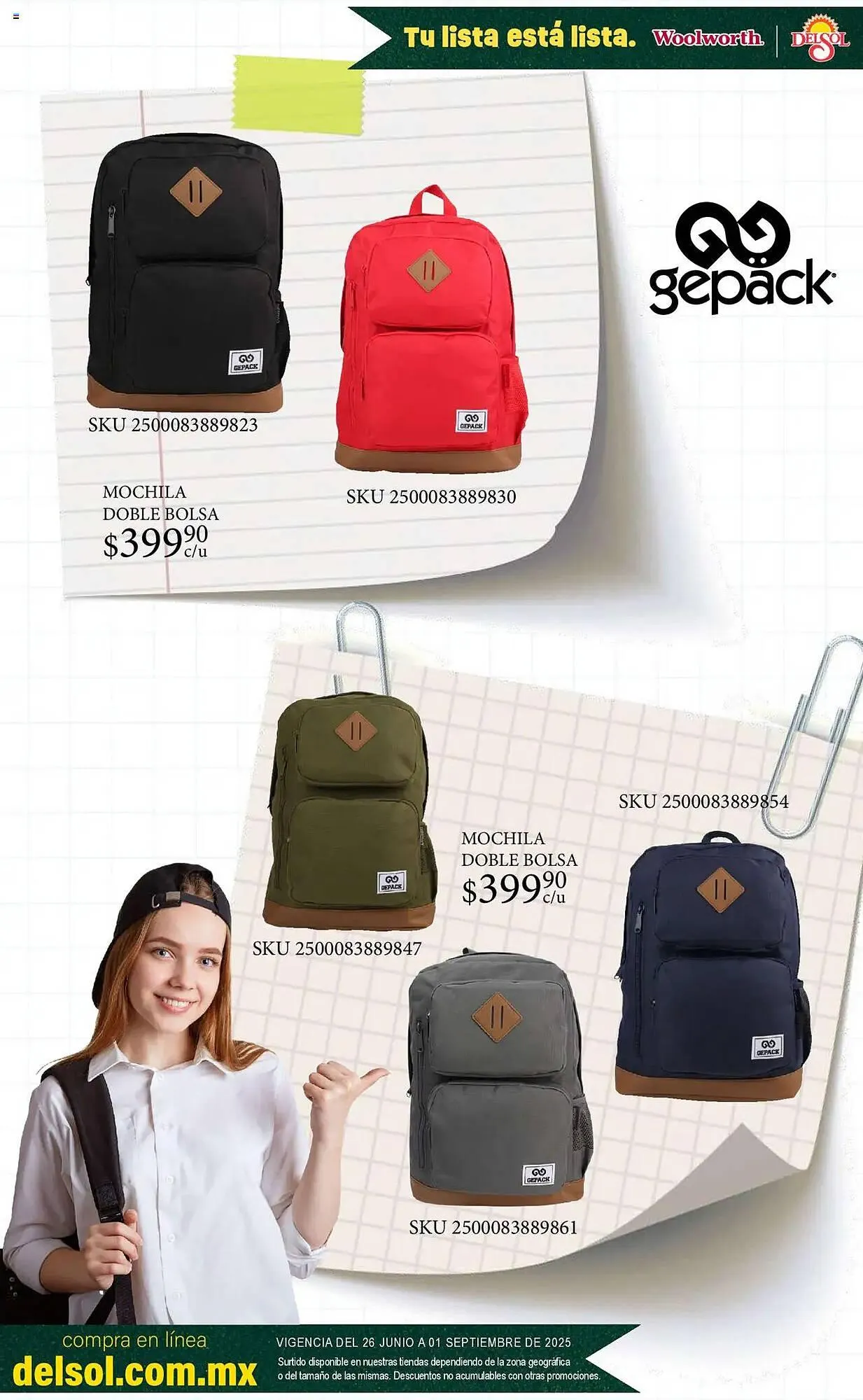 Catálogo de Catálogo Woolworth 26 de junio al 2 de septiembre 2025 - Pagina 59