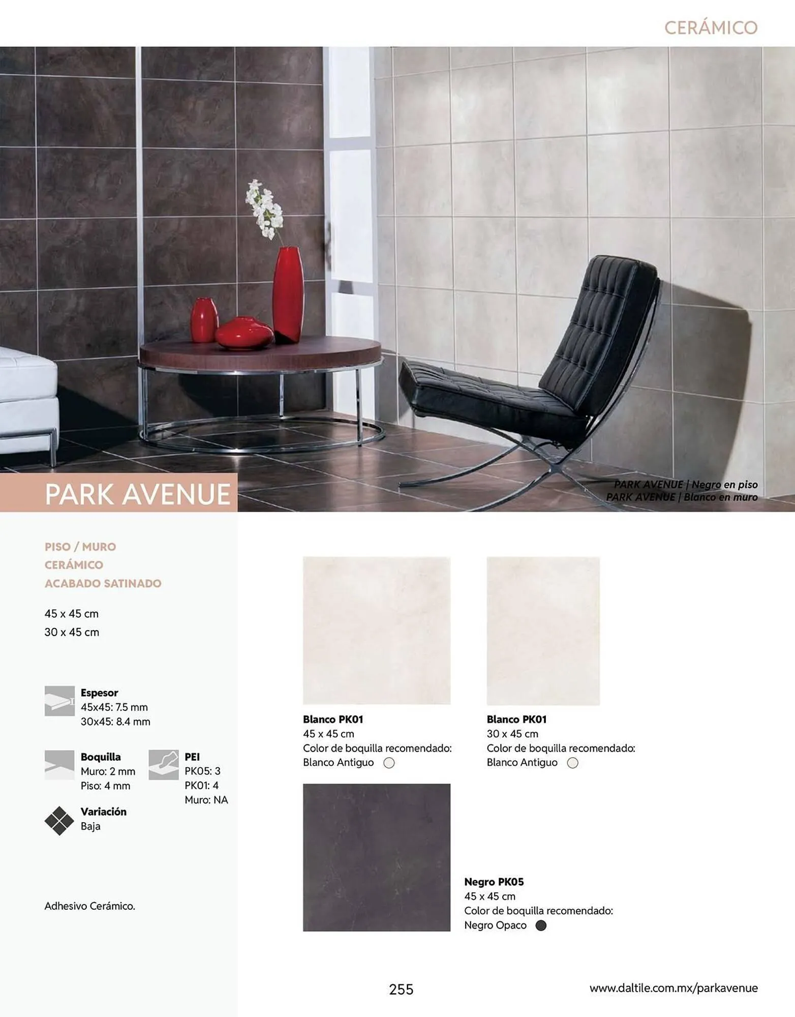 Catálogo de Catálogo Daltile 13 de enero al 31 de diciembre 2026 - Pagina 255