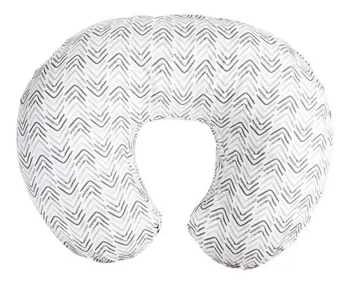 Boppy Cojín De Lactancia Puntadas Grises