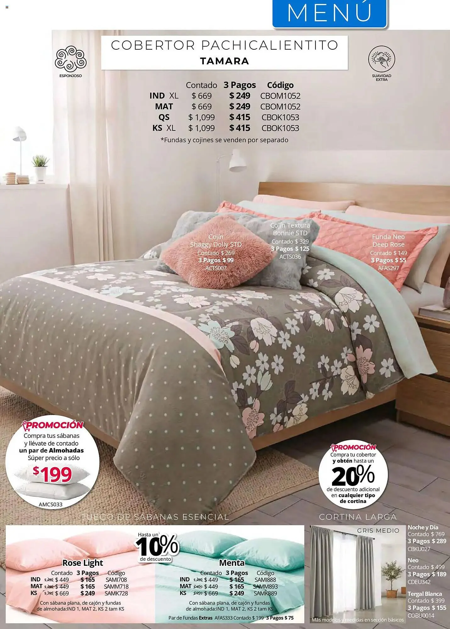 Catálogo de Catálogo Colchas Concord 1 de mayo al 1 de agosto 2026 - Pagina 305