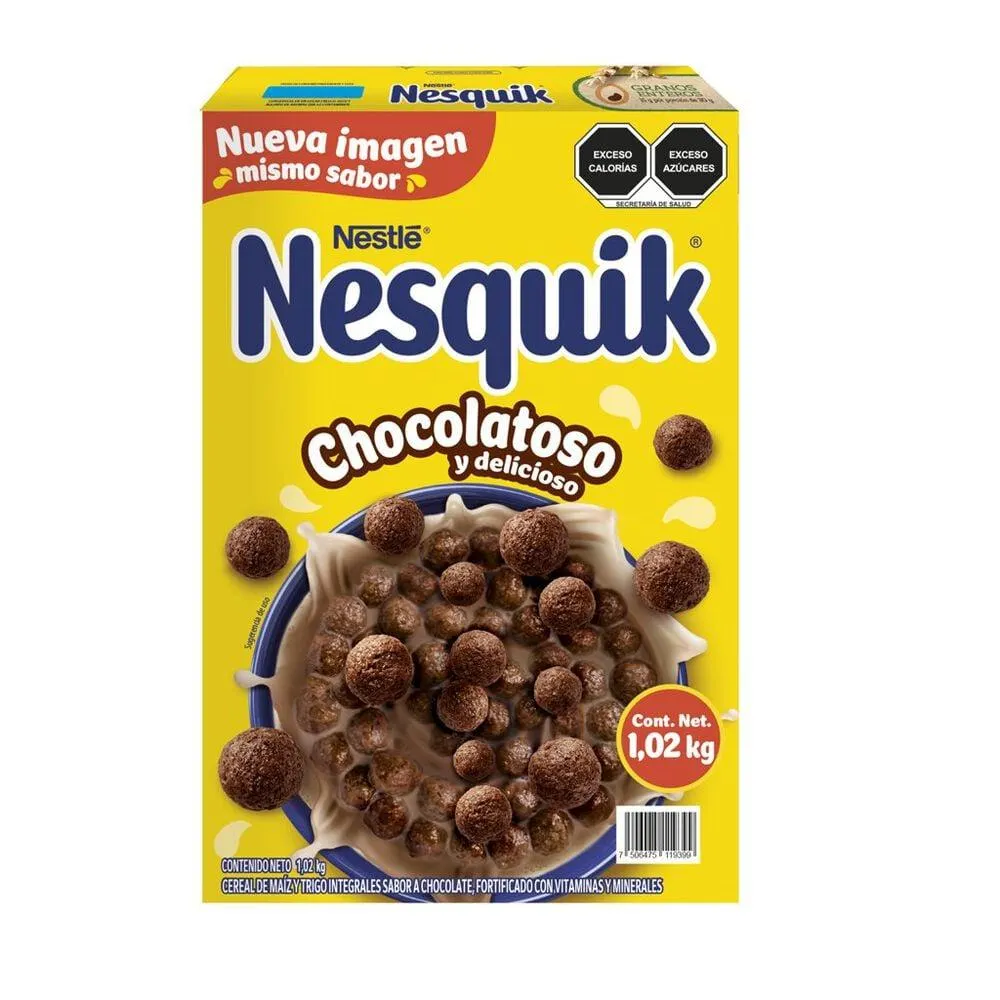 Cereal Nesquik Nestlé 1.02 Kg