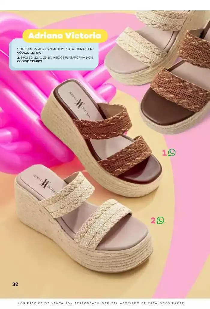 Catálogo de Pakar Sandalia 31 de enero al 31 de mayo 2025 - Pagina 32