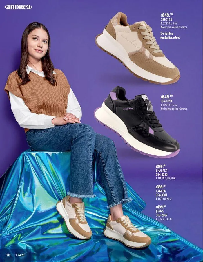 Catálogo de ANDREA - ANDREA TEENS 26 de agosto al 25 de enero 2025 - Pagina 17