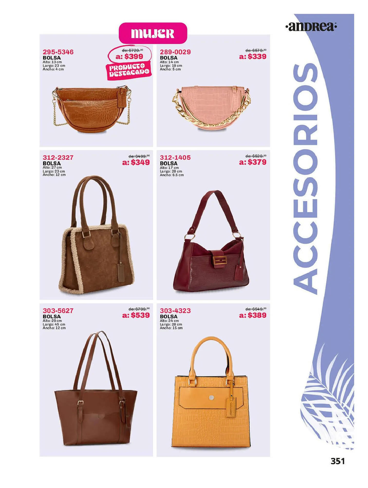 Catálogo de Catálogo Andrea 3 de julio al 4 de septiembre 2023 - Pagina 351