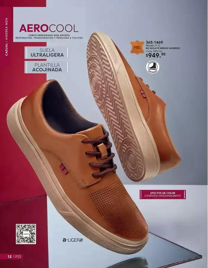 Catálogo de ANDREA | CALZADO CABALLERO 26 de enero al 24 de mayo 2025 - Pagina 12