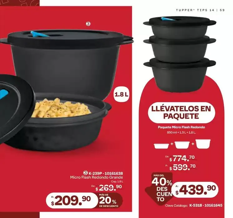 Catálogo de Tupper Tips 14 15 de octubre al 10 de noviembre 2024 - Pagina 59