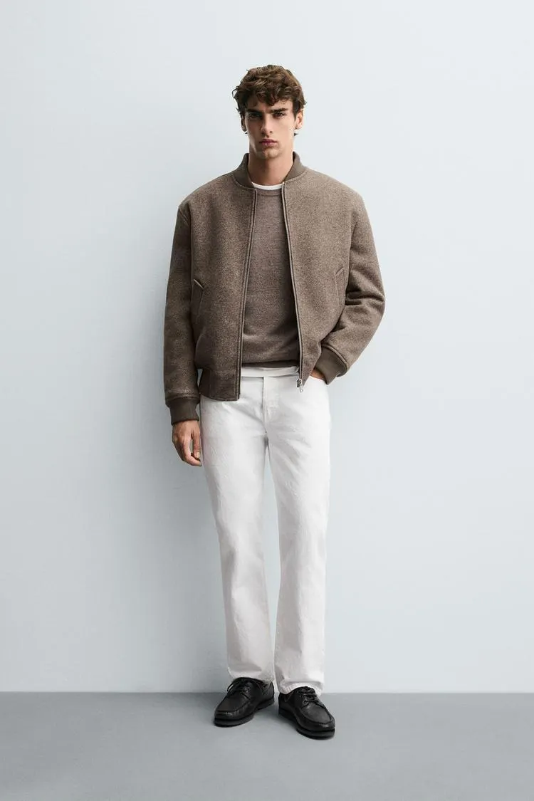 CHAMARRA BOMBER COMBINADA