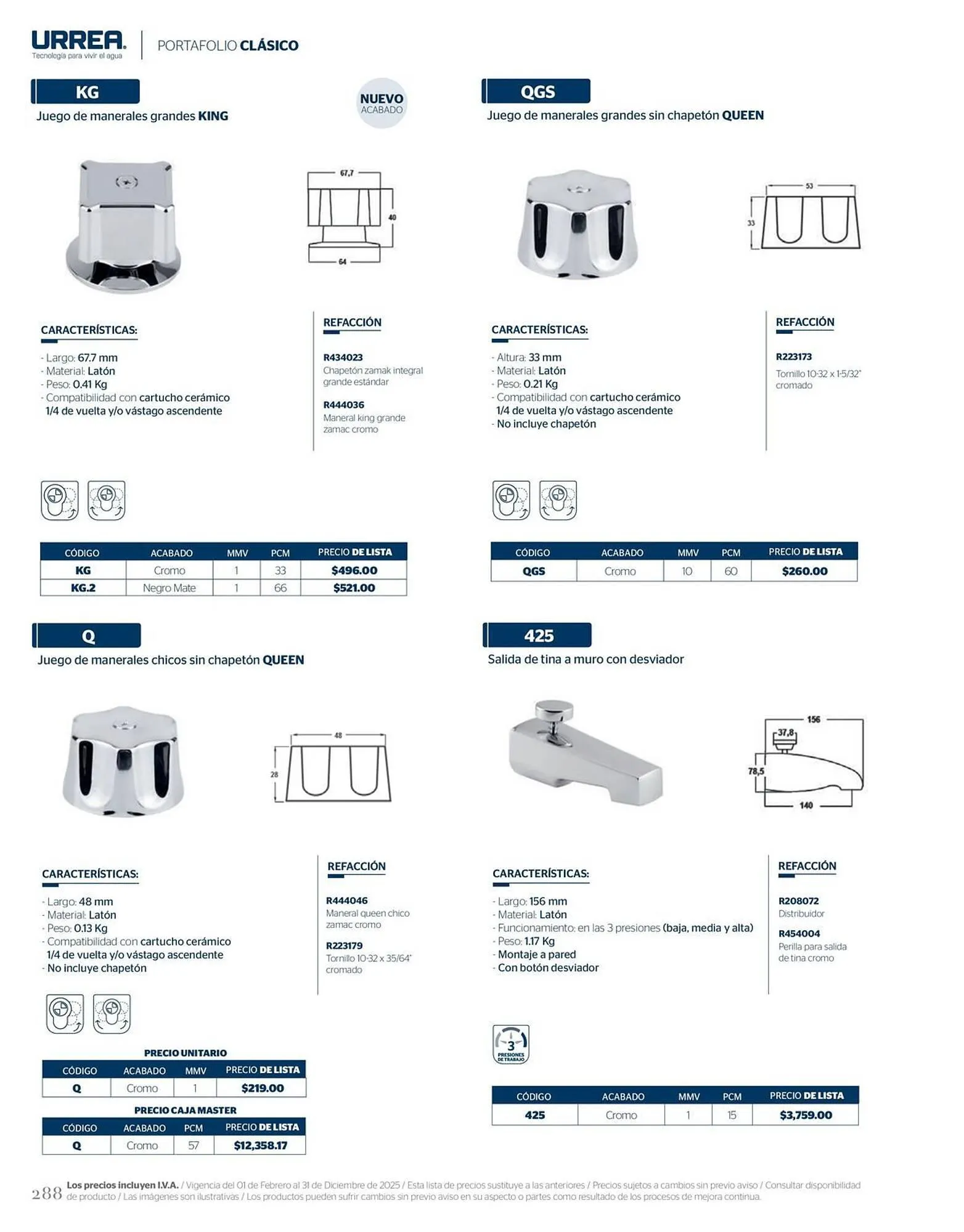 Catálogo de Catálogo Urrea 28 de febrero al 28 de febrero 2026 - Pagina 294