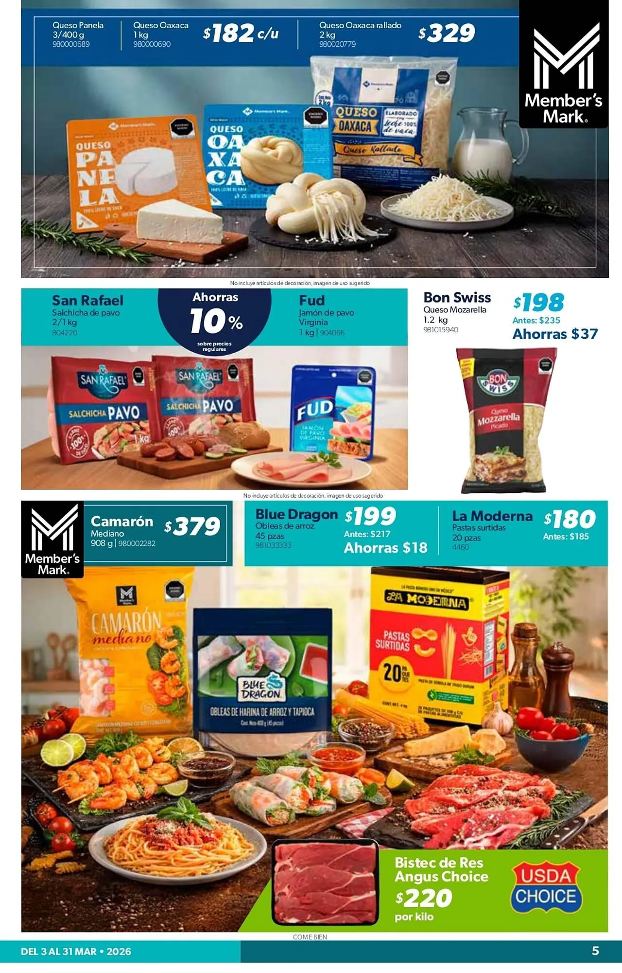 Catálogo de Catálogo Sam's Club 3 de marzo al 31 de marzo 2026 - Pagina 5