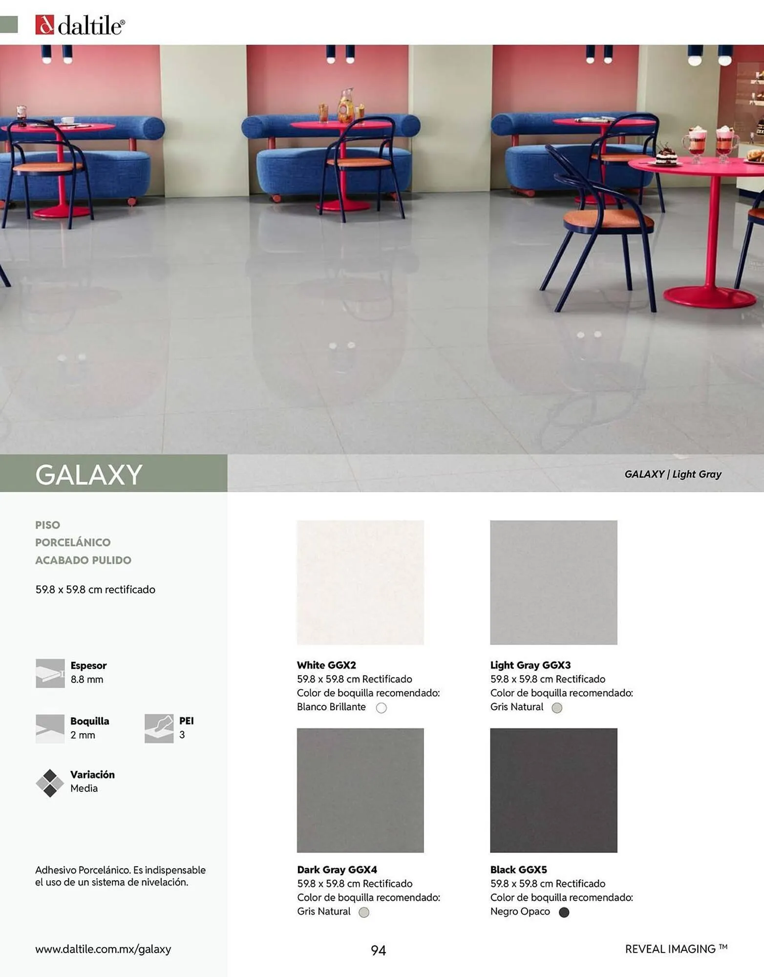 Catálogo de Catálogo Daltile 13 de enero al 31 de diciembre 2026 - Pagina 94