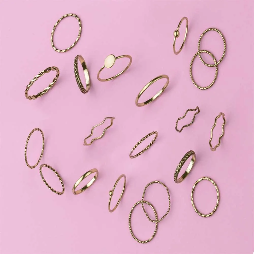 Juego de anillos | gold