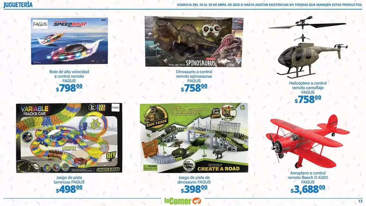 Catálogo de Dia del Niño - La comer 18 de abril al 30 de abril 2025 - Pagina 13