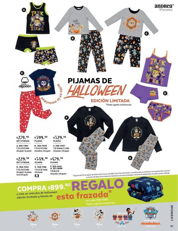 Catálogo de ANDREA - LENCERIA & VESTIR INTERIOR 26 de agosto al 25 de enero 2025 - Pagina 107