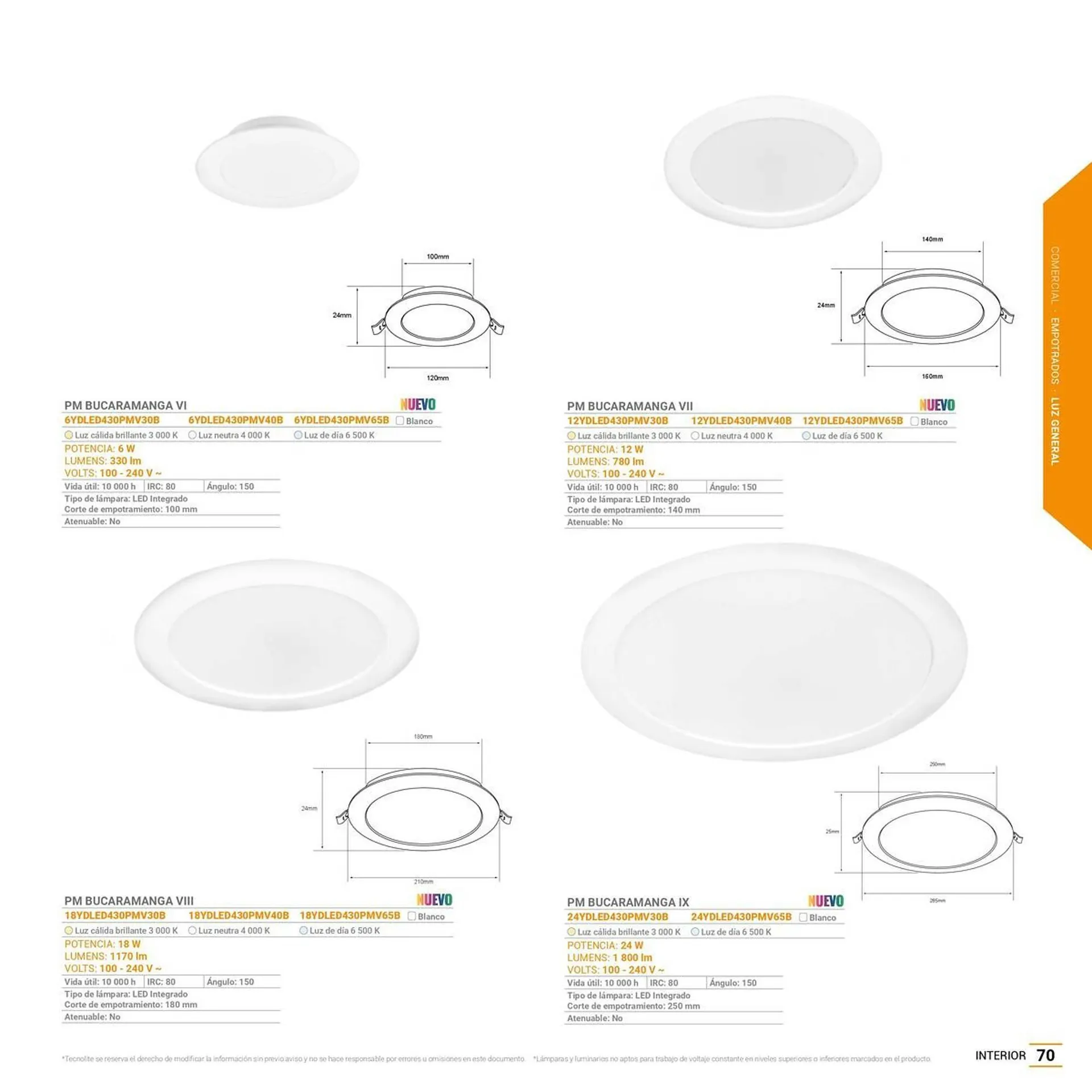 Catálogo de Catálogo Tecnolite 27 de junio al 31 de diciembre 2025 - Pagina 28