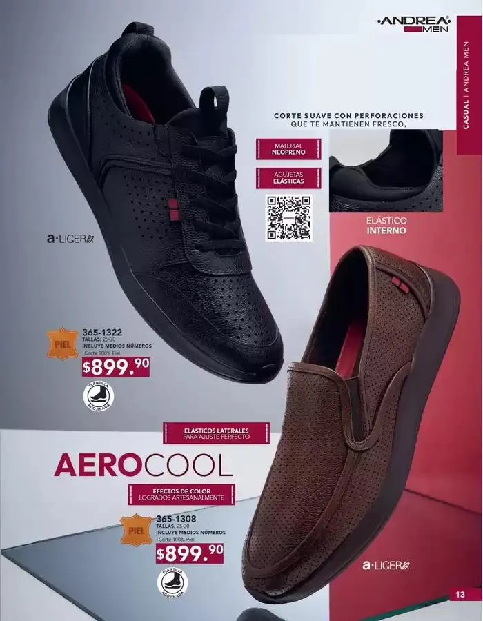 Catálogo de ANDREA | CALZADO CABALLERO 26 de enero al 24 de mayo 2025 - Pagina 13