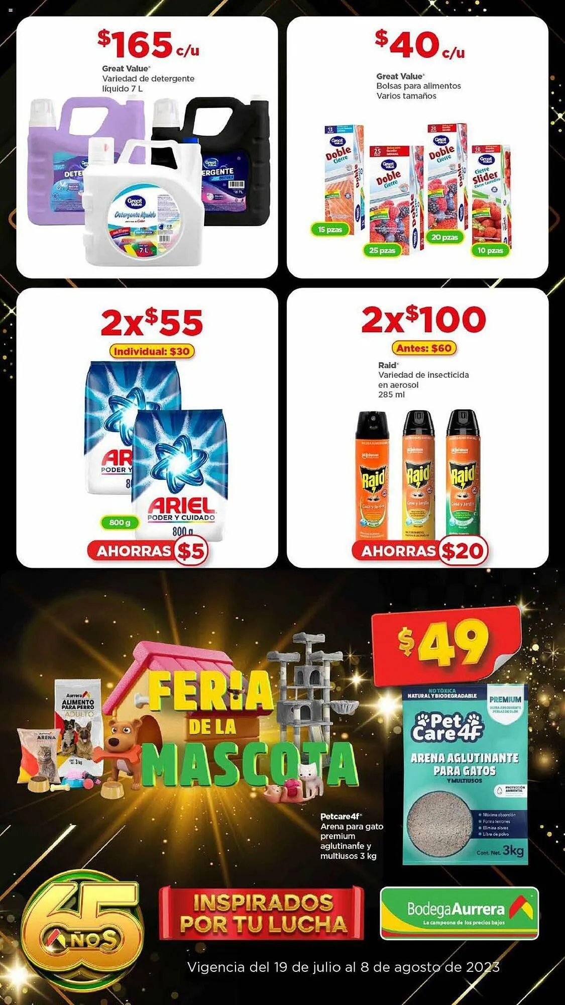 Catálogo de Catálogo Bodega Aurrerá 19 de julio al 8 de agosto 2023 - Pagina 20