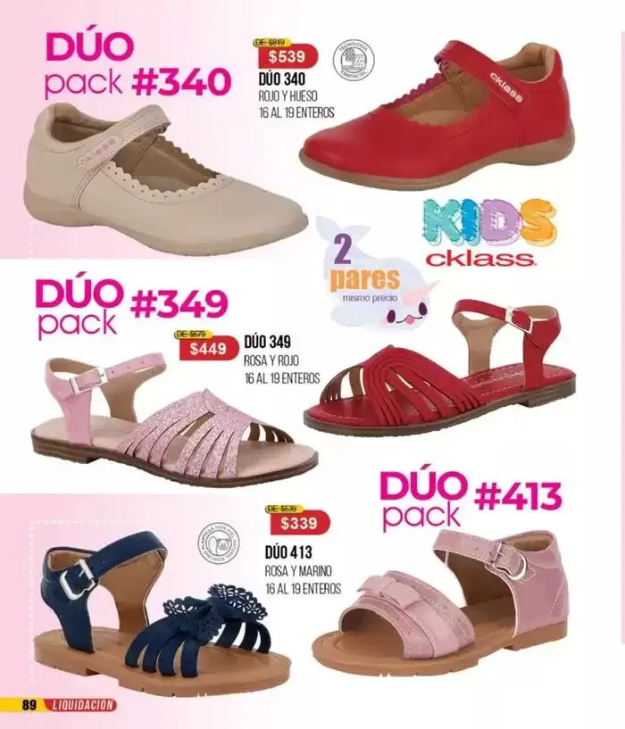 Catálogo de Cklass - Liquidación Calzado 23 de septiembre al 31 de octubre 2024 - Pagina 166