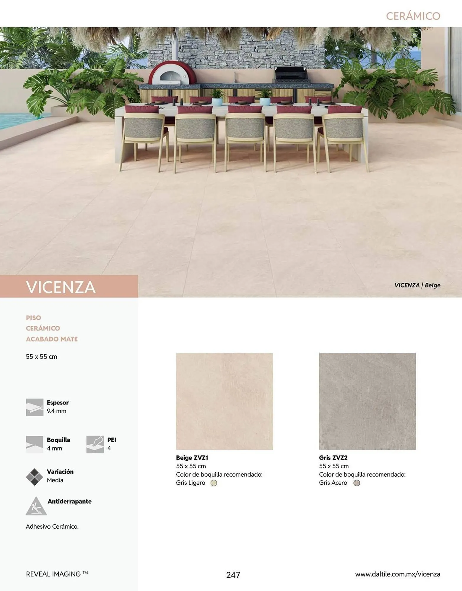 Catálogo de Catálogo Daltile 13 de enero al 31 de diciembre 2026 - Pagina 247