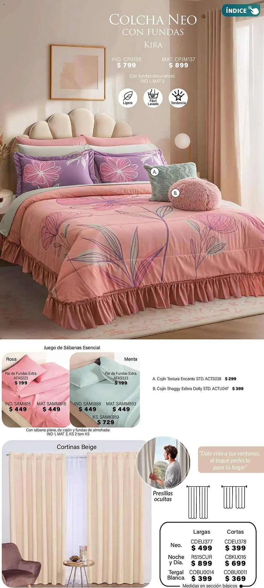 Catálogo de Catálogo Colchas Concord 1 de noviembre al 1 de febrero 2026 - Pagina 92