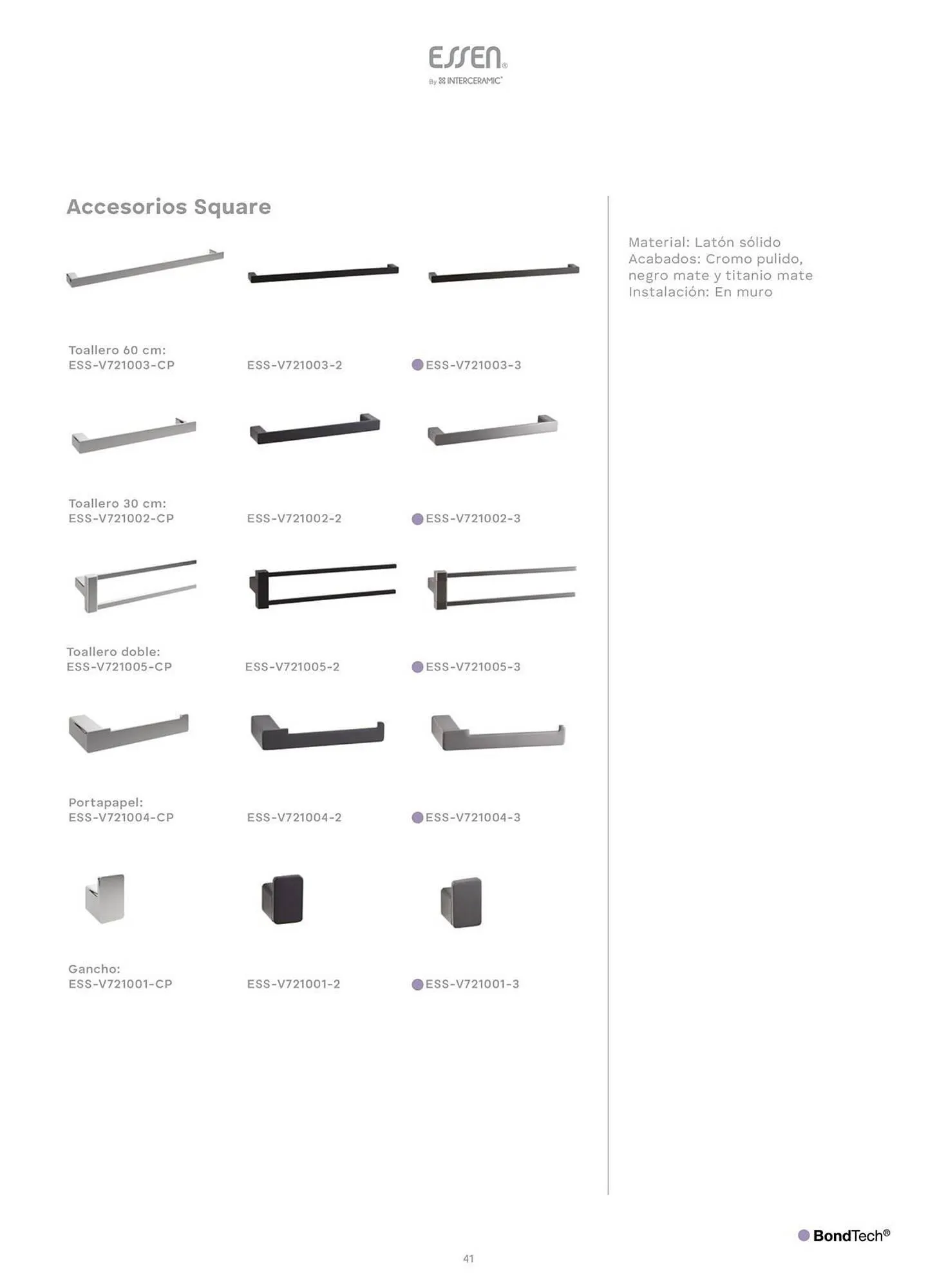 Catálogo de Catálogo Interceramic 3 de octubre al 3 de octubre 2026 - Pagina 41