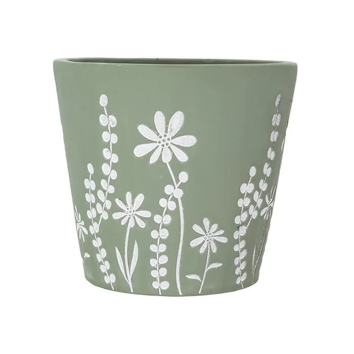 Maceta de cemento ATA503 Home Sweet Home