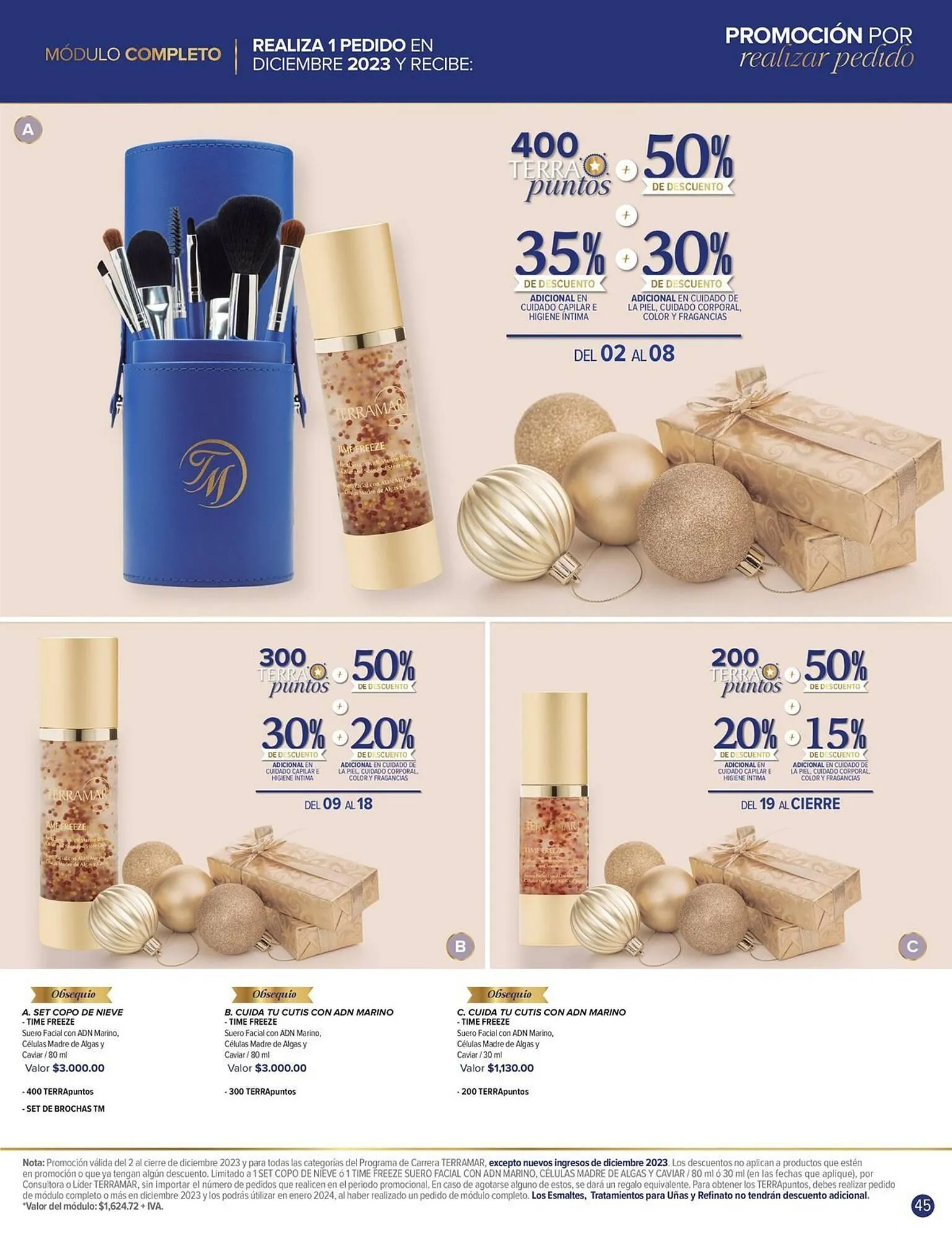 Catálogo de Catálogo Terramar Brands 4 de diciembre al 31 de diciembre 2023 - Pagina 45