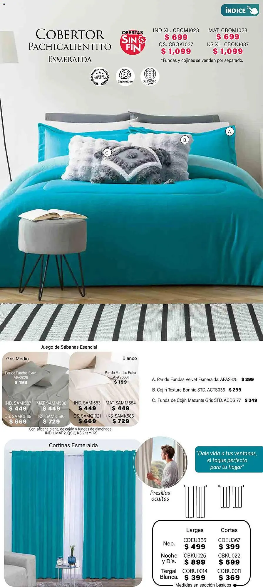 Catálogo de Catálogo Colchas Concord 1 de noviembre al 1 de febrero 2026 - Pagina 288