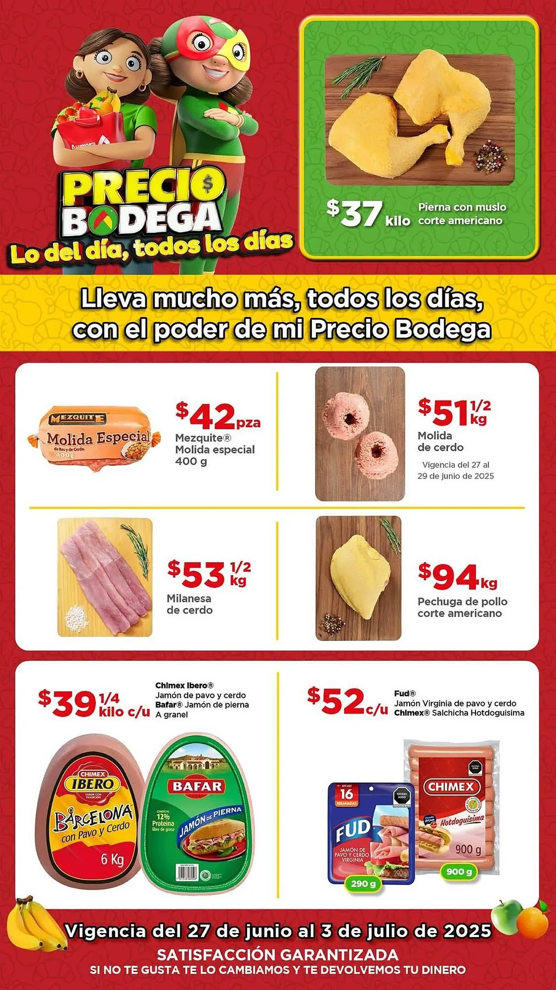 Catálogo de Catálogo Bodega Aurrerá 27 de junio al 3 de julio 2025 - Pagina 1