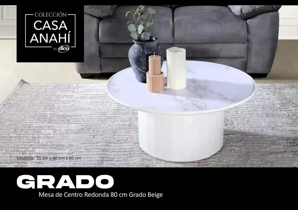 Catálogo de Muebles Dico Mesas Ocasionales Centro 2025 14 de febrero al 31 de diciembre 2025 - Pagina 7