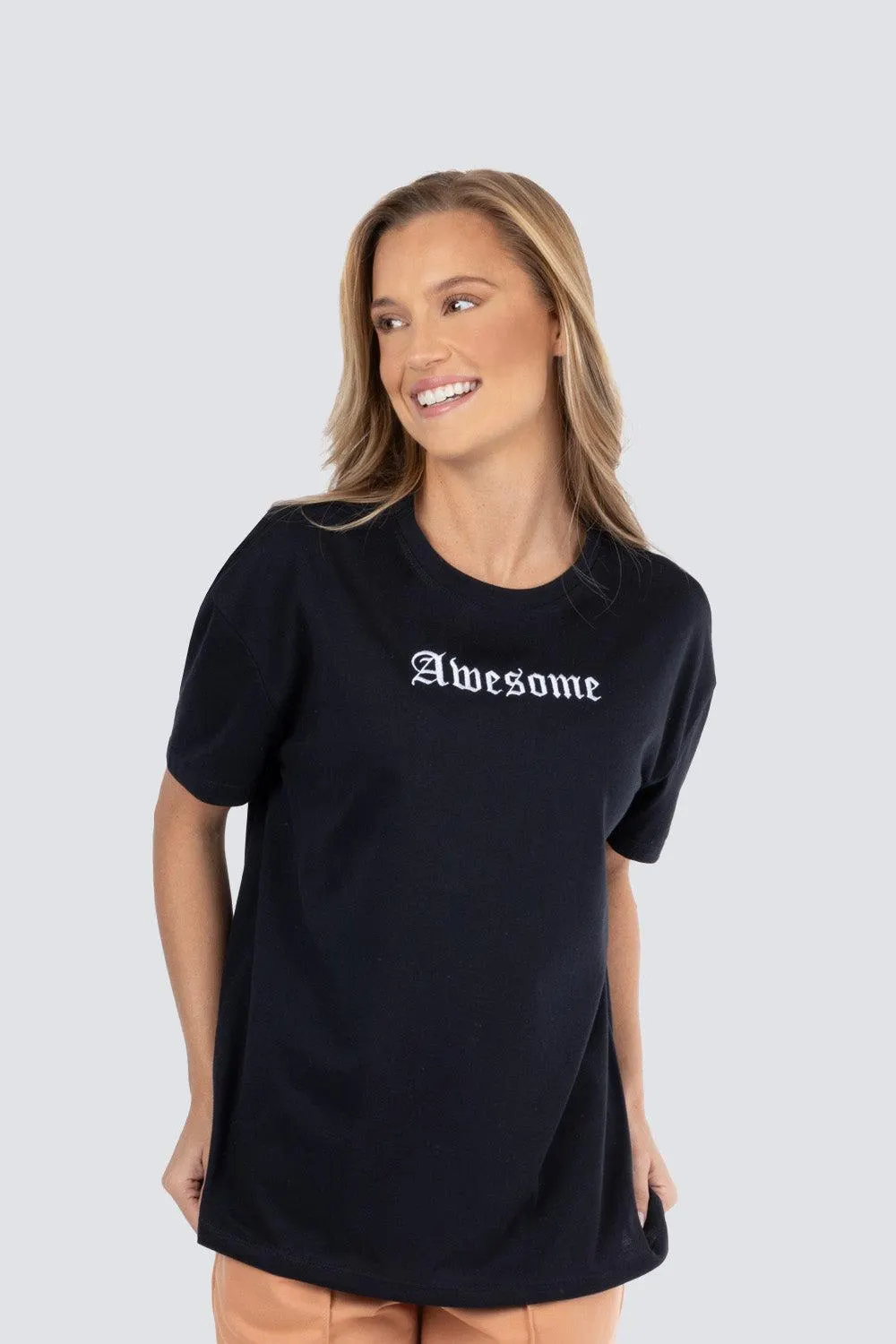 Playera estampada awesome