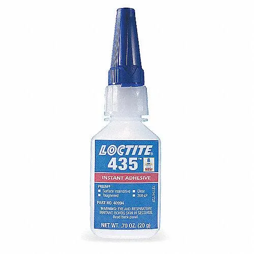 Adhesivo Instantáneo 435 Transparente Botella 0.7 oz. liq.