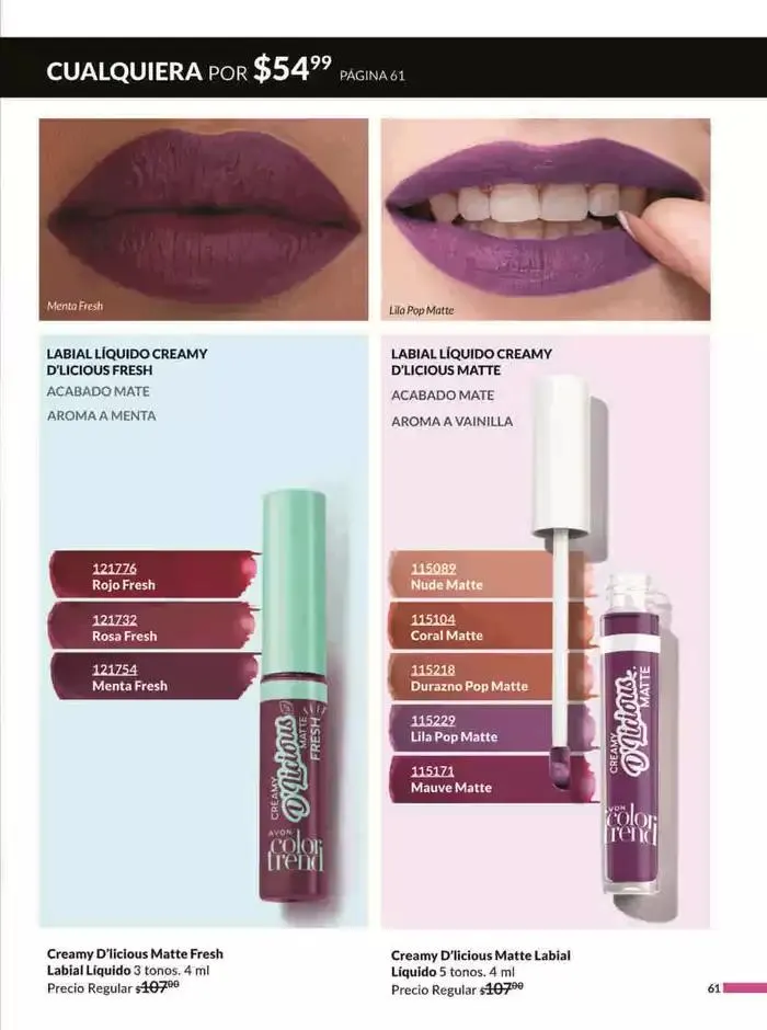Catálogo de Avon COSMÉTICOS C3 3 de enero al 3 de febrero 2025 - Pagina 61