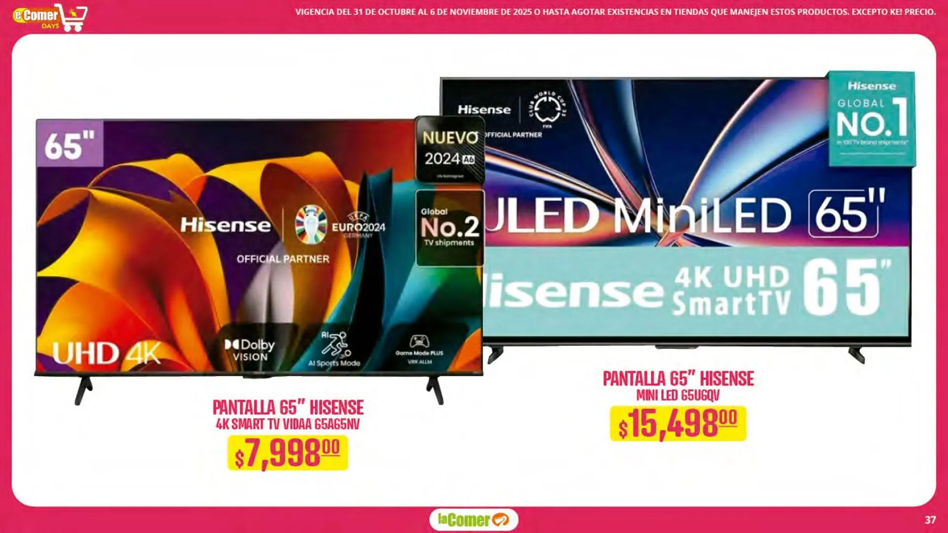 Catálogo de Folleto La Comer 31 de octubre al 6 de noviembre 2025 - Pagina 37